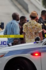 VANESSA HUDGENS on the Set of Bad Boys 4 in Miami 03/01/2024