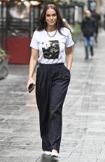 VICKY PATTISON Arrives at Heart Breakfast Show in London 03/22/2024