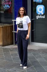 VICKY PATTISON Arrives at Heart Breakfast Show in London 03/22/2024