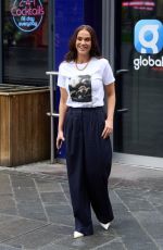 VICKY PATTISON Arrives at Heart Breakfast Show in London 03/22/2024