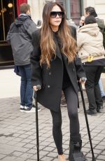 VICTORIA BECKHAM and Her Family Leaves Their Hotel in Paris 03/03/2024