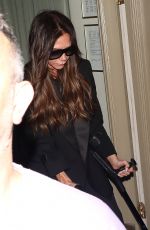 VICTORIA BECKHAM Night Out in London 03/13/2024