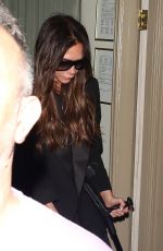 VICTORIA BECKHAM Night Out in London 03/13/2024