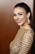 VICTORIA JUSTICE at Hollywood Reporter x Tiktok Oscar Nominee Party in West Hollywood 03/07/2024