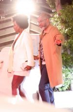 VIOLA DAVIS Leaves CAA Pre-Oscar Party in West Hollywood 03/08/2024