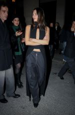 VITTORIA CERETTI Leaves Costes Restaurant in Paris 02/29/2024