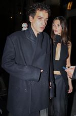 VITTORIA CERETTI Leaves Costes Restaurant in Paris 02/29/2024