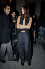 VITTORIA CERETTI Leaves Costes Restaurant in Paris 02/29/2024