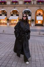 VITTORIA CERETTI Leaves Schiaparelli Fitting in Paris 02/28/2024