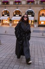 VITTORIA CERETTI Leaves Schiaparelli Fitting in Paris 02/28/2024