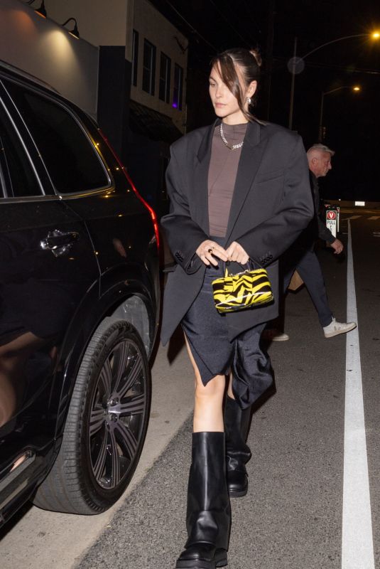 VITTORIE CERETTI Leaves Giorgio Baldi in Santa Monica 03/29/2024
