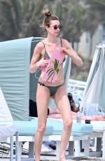 WHITNEY PORT in Bikini at a Beach in Palm Beach 03/01/2024