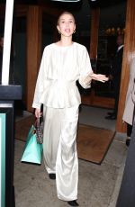 WHITNEY PORT Out for Dinner at Cipriani in Beverly Hills 03/14/2024