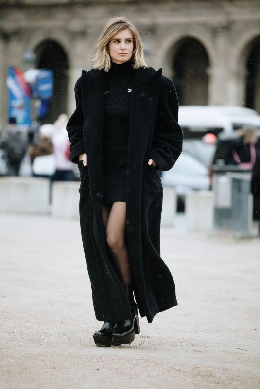 XENIA ADONTS at Off-White Fashion Show at Paris Fashion Week 02/29/2024