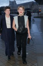ZAHO DE SAGAZAN at Louis Vuitton Womenswear FW24-25 Fashion Show at Paris Fashion Week 03/05/2024