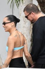 ZOE KRAVIT and Channing Tatum at Her Father Lenny Kravitz Hollywood Walk of Fame Ceremony in Hollywood 03/12/2024
