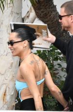 ZOE KRAVIT and Channing Tatum at Her Father Lenny Kravitz Hollywood Walk of Fame Ceremony in Hollywood 03/12/2024