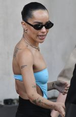 ZOE KRAVIT and Channing Tatum at Her Father Lenny Kravitz Hollywood Walk of Fame Ceremony in Hollywood 03/12/2024