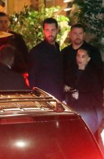 ZOE KRAVITZ and Channing Tatum on a Date Night in Los Angeles 03/07/2024