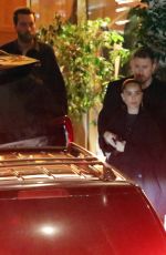 ZOE KRAVITZ and Channing Tatum on a Date Night in Los Angeles 03/07/2024
