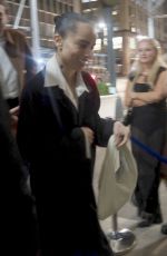 ZOE KRAVITZ Arrives at SNL Afterparty at Zuma New York 03/30/2024