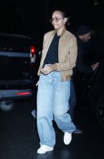 ZOE SALDANA and Marco Perego Night Out in New York 03/27/2024