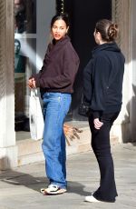 ZOE SALDANA Out Shopping in Venice 03/06/2024