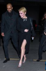ZOEY DEUTCH Arrives at Costes at Paris Fashion Week 03/04/2024