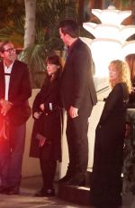 ZOOEY DESCHANEL and Jonathan Scott Leaves a Oscars Pre-Party in Los Angeles 03/08/2024