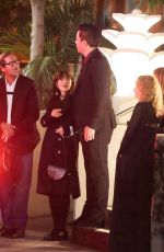 ZOOEY DESCHANEL and Jonathan Scott Leaves a Oscars Pre-Party in Los Angeles 03/08/2024