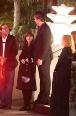ZOOEY DESCHANEL and Jonathan Scott Leaves a Oscars Pre-Party in Los Angeles 03/08/2024