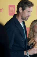 ABIGAIL ABBEY CLANCY and Peter Crouch at McDonald