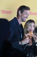 ABIGAIL ABBEY CLANCY and Peter Crouch at McDonald