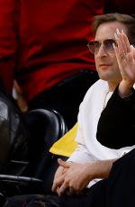 ADELE and Rich Paul at LA Lakers Playoffs Game in Los Angeles 04/27/2024