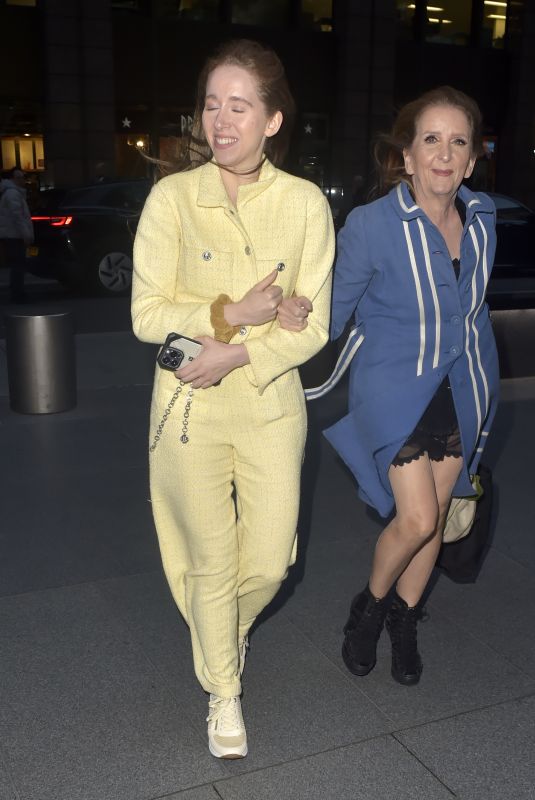 AFTON MCKEITH Arrives at No7 Launch Party at The Ghurkin in London 04/10/2024