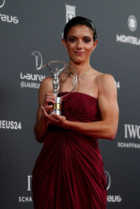 AITANA BONMATI at Laureus World Sports Awards 2024 in Madrid 04/22/2024