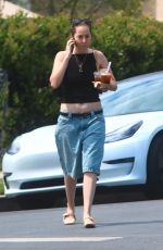 ALANA HAIL Out for Lunch in Los Angeles 04/27/2024