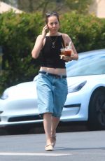 ALANA HAIL Out for Lunch in Los Angeles 04/27/2024