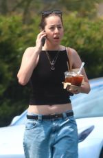 ALANA HAIL Out for Lunch in Los Angeles 04/27/2024