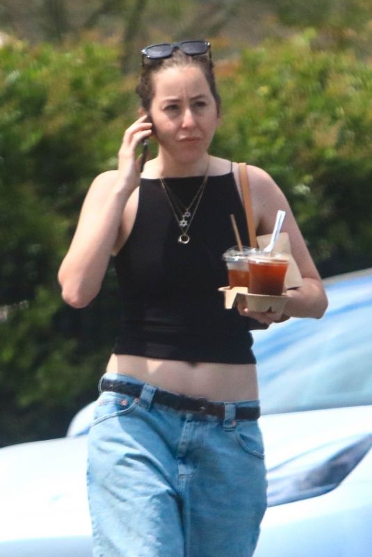 ALANA HAIL Out for Lunch in Los Angeles 04/27/2024