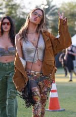 ALESSANDRA AMBROSIO Out at Coachella Music Festival in Indio 04/13/2024
