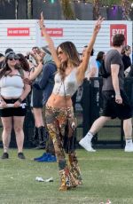 ALESSANDRA AMBROSIO Out at Coachella Music Festival in Indio 04/13/2024