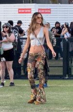 ALESSANDRA AMBROSIO Out at Coachella Music Festival in Indio 04/13/2024
