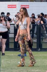 ALESSANDRA AMBROSIO Out at Coachella Music Festival in Indio 04/13/2024