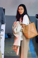 ALI WONG and Bill Hader on a Dinner Date at Sushi Park in West Hollywood 04/21/2024