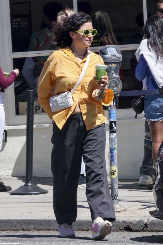 ALIA SHAWKAT Out for a Green Juice in Los Feliz 04/07/2024