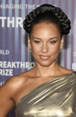 ALICIA KEYS at 10th Breakthrough Prize Ceremony in Los Angeles 04/13/2024