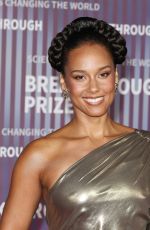 ALICIA KEYS at 10th Breakthrough Prize Ceremony in Los Angeles 04/13/2024