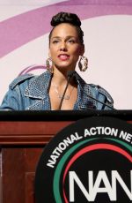 ALICIA KEYS at National Action Network Convention in New York 04/11/2024