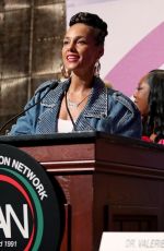 ALICIA KEYS at National Action Network Convention in New York 04/11/2024